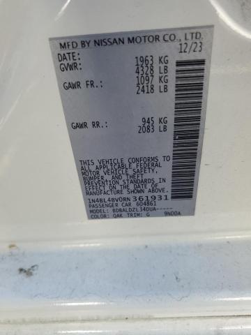 2024 NISSAN ALTIMA S #3304813631