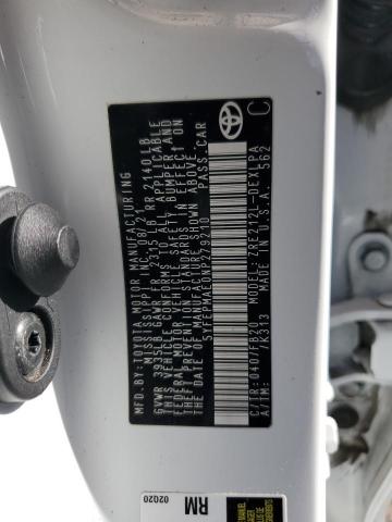 2022 TOYOTA COROLLA LE #3298027217