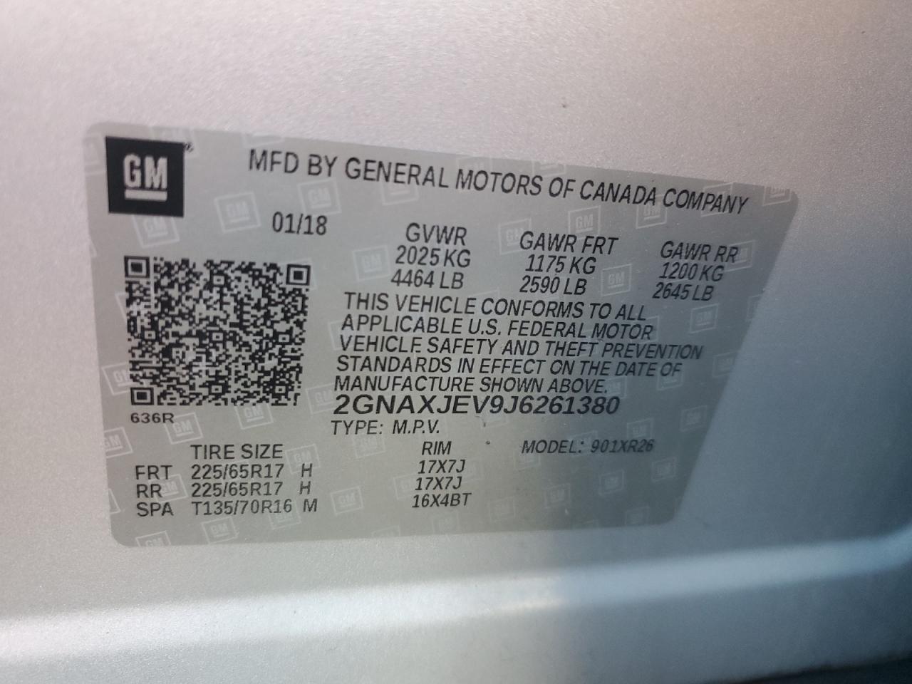 CHEVROLET EQUINOX LT