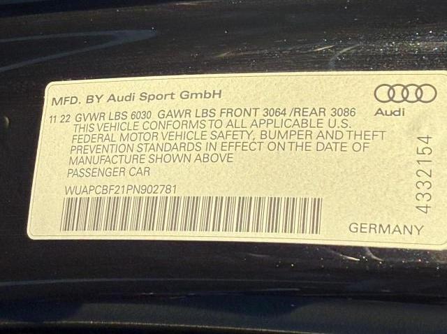 2023 AUDI RS7 #3287294992