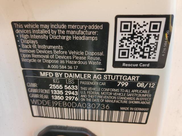 2013 MERCEDES-BENZ CL 550 4MA #3304592443