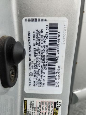 2005 TOYOTA COROLLA CE #3290383773