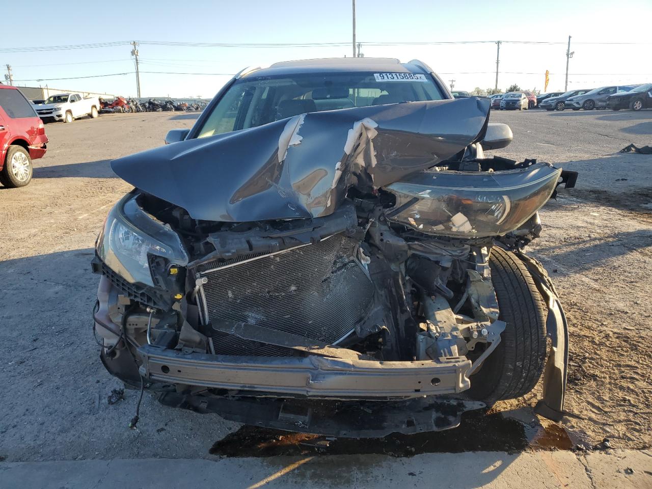 Lot #3308532505 2013 HONDA CR-V EXL