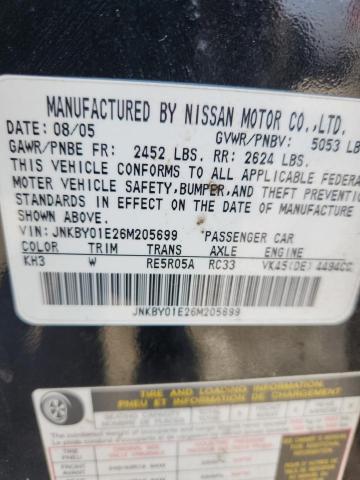 2006 INFINITI M45 BASE #3309548568
