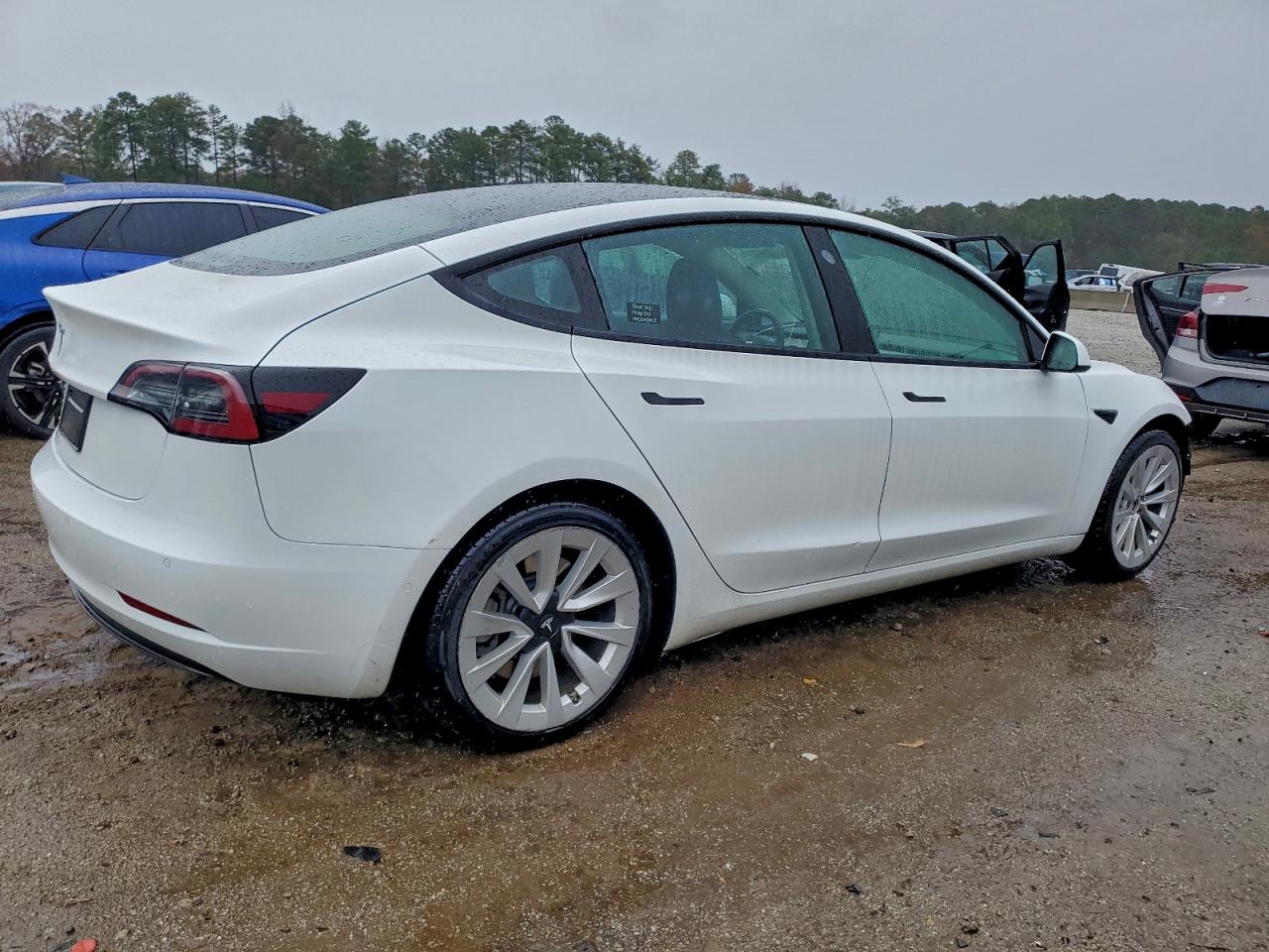 Lot #3304602446 2022 TESLA MODEL 3