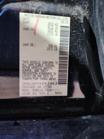 2015 NISSAN ALTIMA 2.5 - 1N4AL3APXFN885463