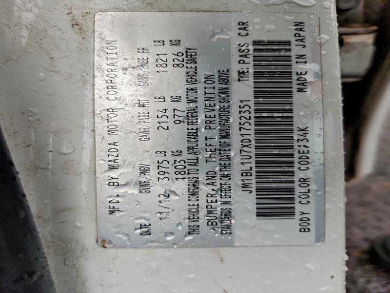 2013 MAZDA 3 I #3302842902