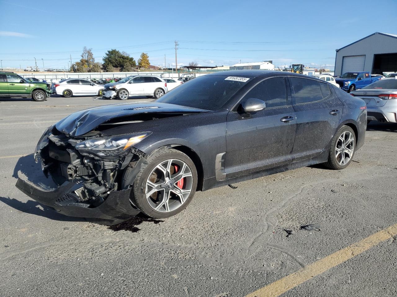 Lot #3301783329 2019 KIA STINGER GT