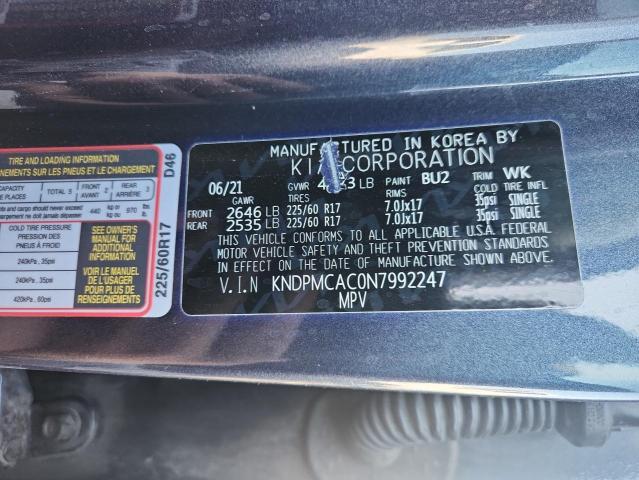 2022 KIA SPORTAGE L #3286928225