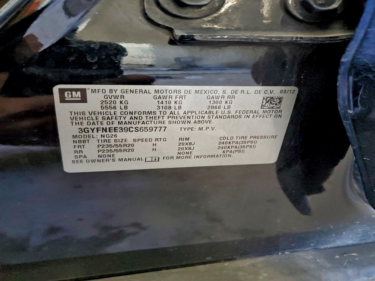 CADILLAC SRX PERFORMANCE COLLECTION