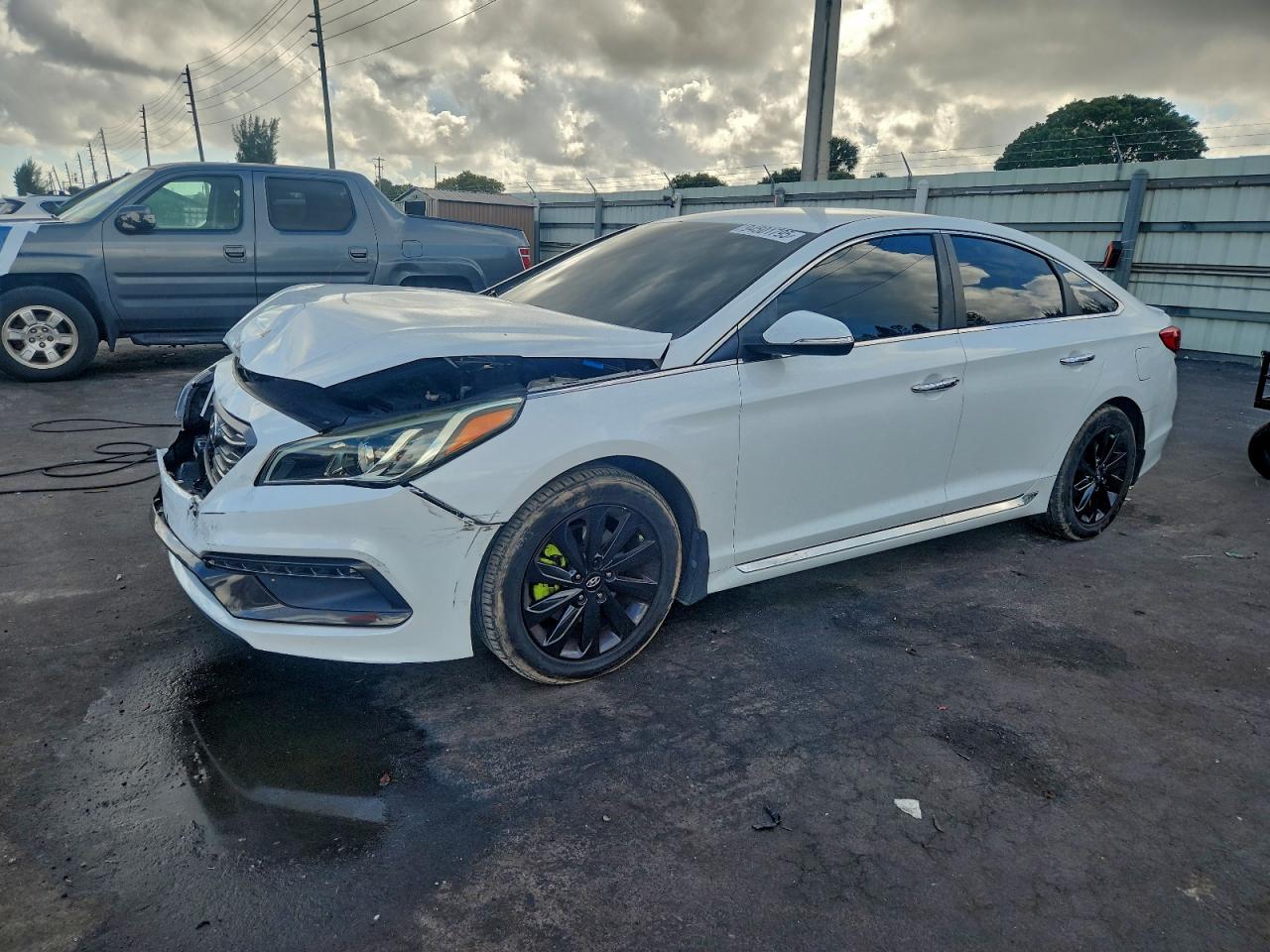 Lot #3315949097 2015 HYUNDAI SONATA SPO