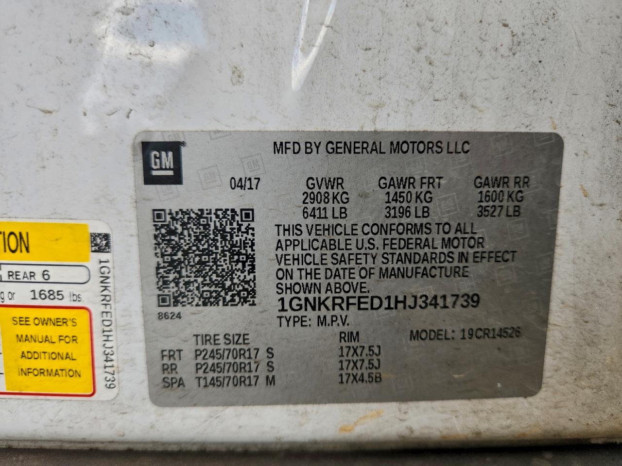 CHEVROLET TRAVERSE LS