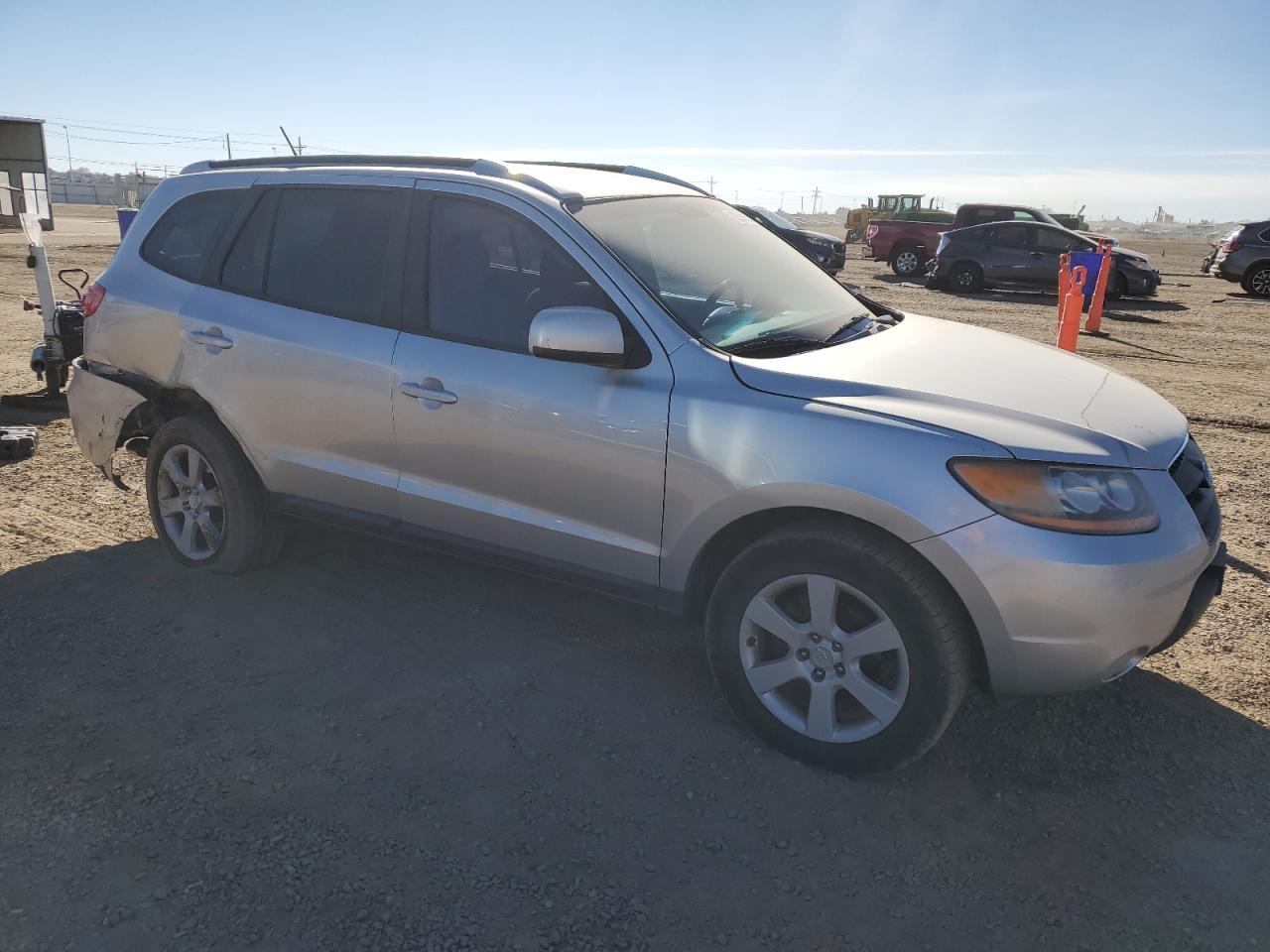Lot #3305823289 2008 HYUNDAI SANTA FE S