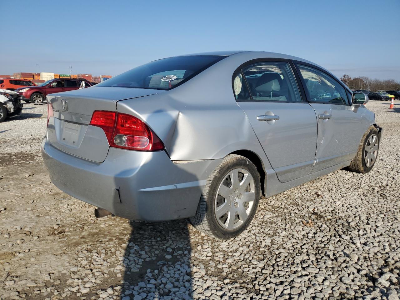 Lot #3303574950 2008 HONDA CIVIC LX