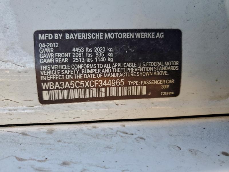 2012 BMW 328 I #3294532639