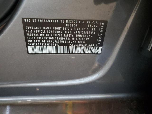 2014 VOLKSWAGEN JETTA BASE #3305639747