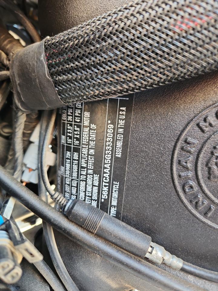 Lot #3283818422 2016 INDIAN MOTORCYCLE CO. CHIEFTAIN