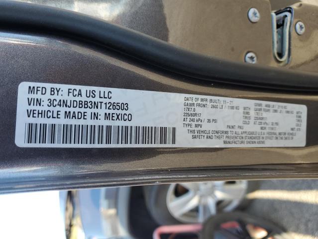 2022 JEEP COMPASS LA #3305462113