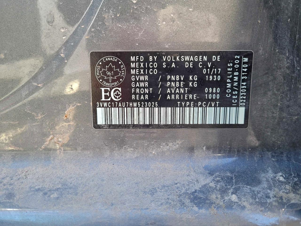 VOLKSWAGEN GOLF SPORTSVAN S