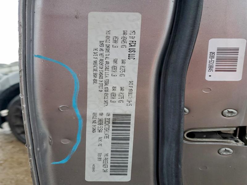 2016 DODGE CHARGER R/ #3304607451