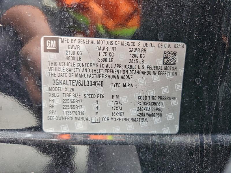 2018 GMC TERRAIN SL #3305897277