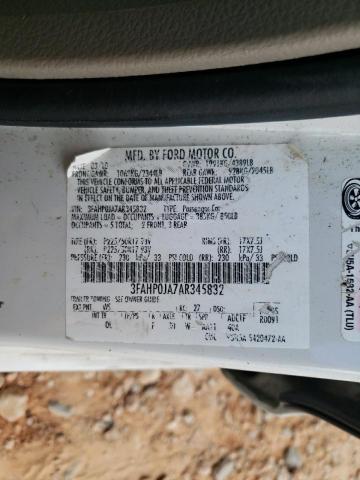 2010 FORD FUSION SEL #3293297452