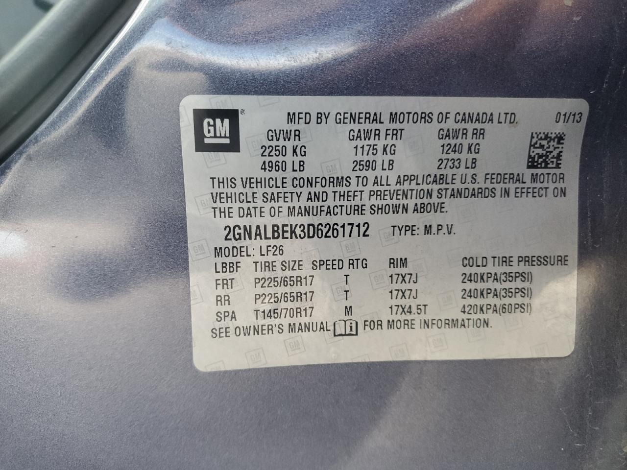 CHEVROLET EQUINOX LS