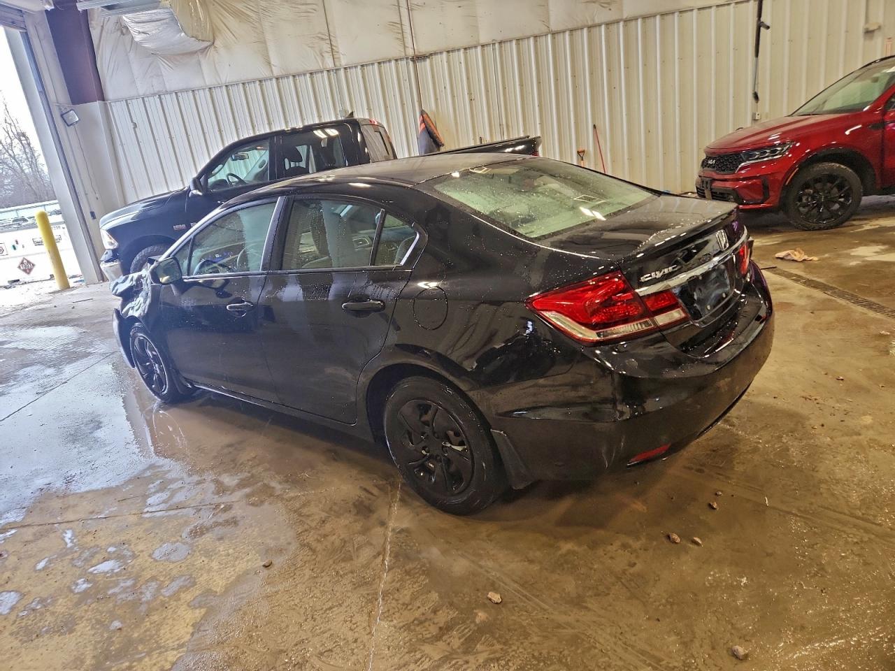 Lot #3297186923 2015 HONDA CIVIC LX