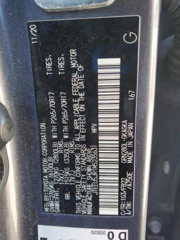 2021 TOYOTA 4RUNNER SR - JTEEU5JR1M5235631
