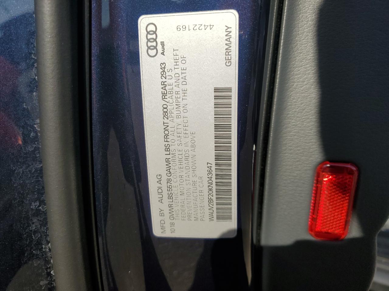 AUDI A7 PRESTIGE S-LINE