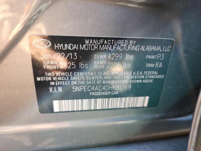 2013 HYUNDAI SONATA SE #3287636015