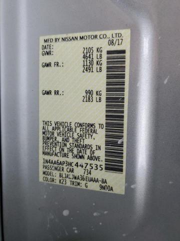 2017 NISSAN MAXIMA 3.5 #3301970422