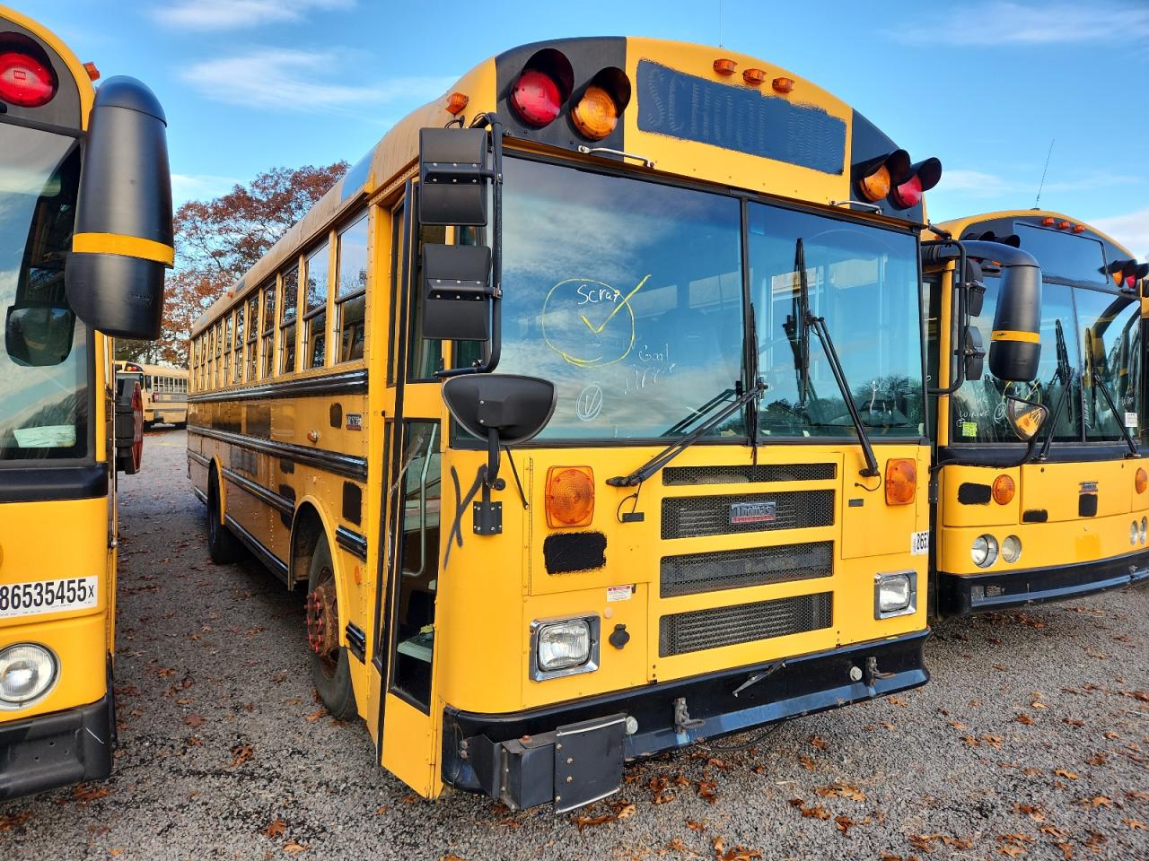 Lot #3286471796 2011 THOMAS SAF-T-LINER HDX