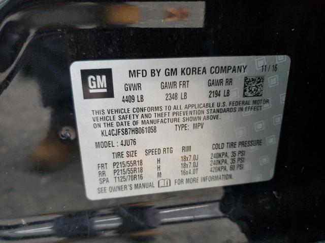 2017 BUICK ENCORE PRE - KL4CJFSB7HB061058