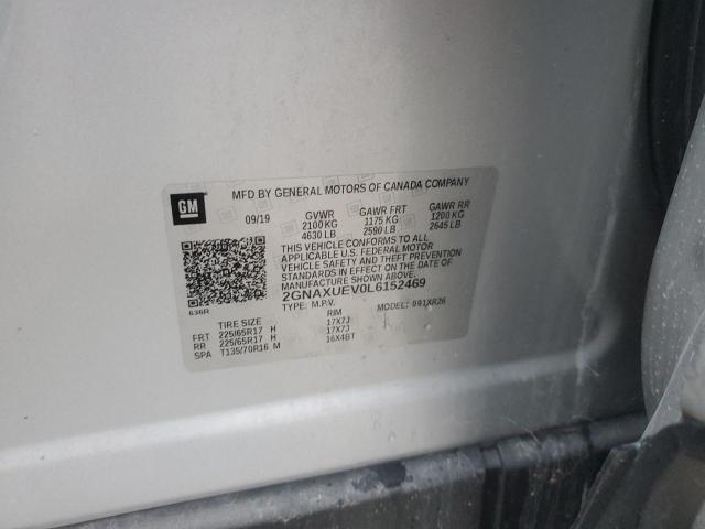 2020 CHEVROLET EQUINOX LT #3303703023