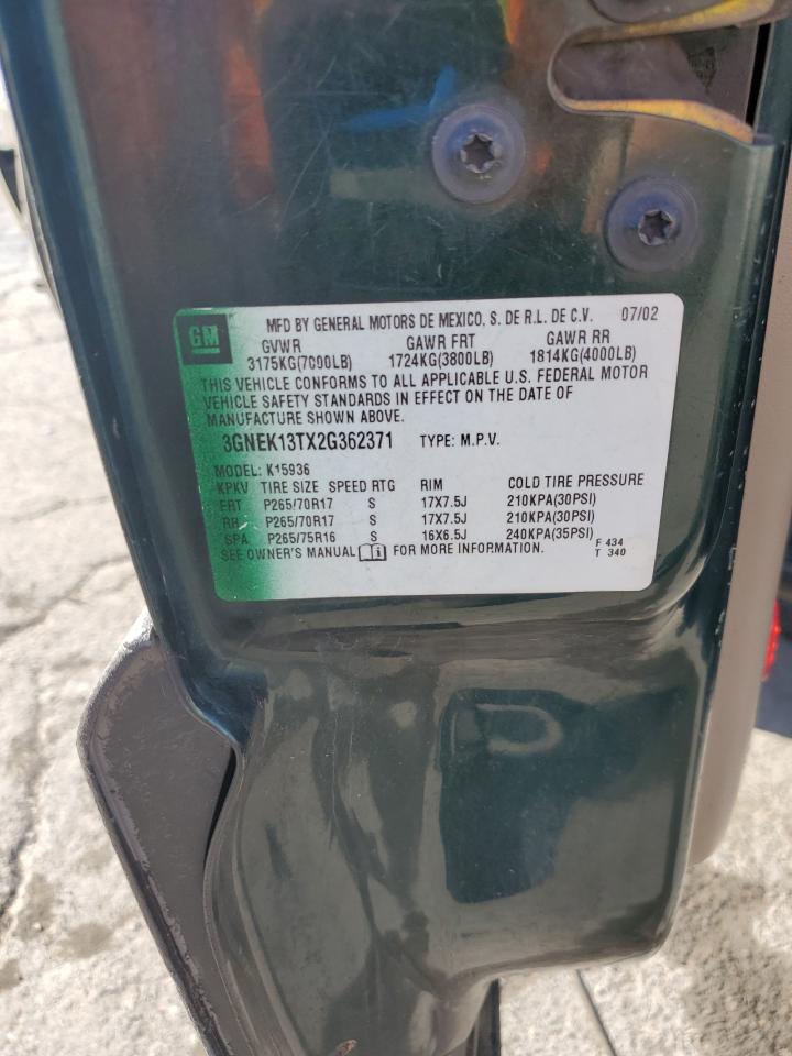 Lot #3297048504 2002 CHEVROLET AVALANCHE