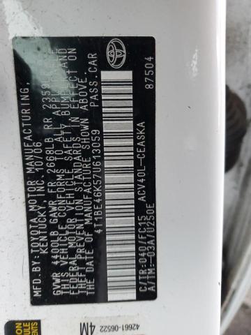 2007 TOYOTA CAMRY CE #3287751092