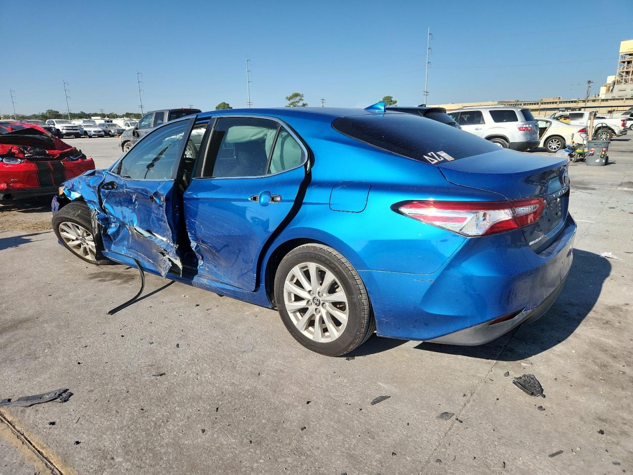 Lot #3302836906 2020 TOYOTA CAMRY LE