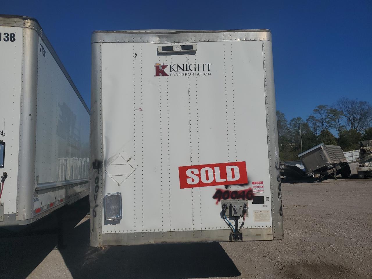 Lot #3290106261 2013 WABASH TRAILER