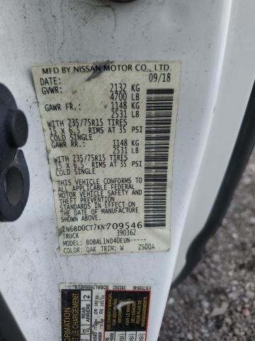 2019 NISSAN FRONTIER S #3293284442