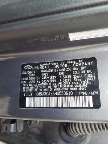 2017 HYUNDAI TUCSON LIM #3304671911