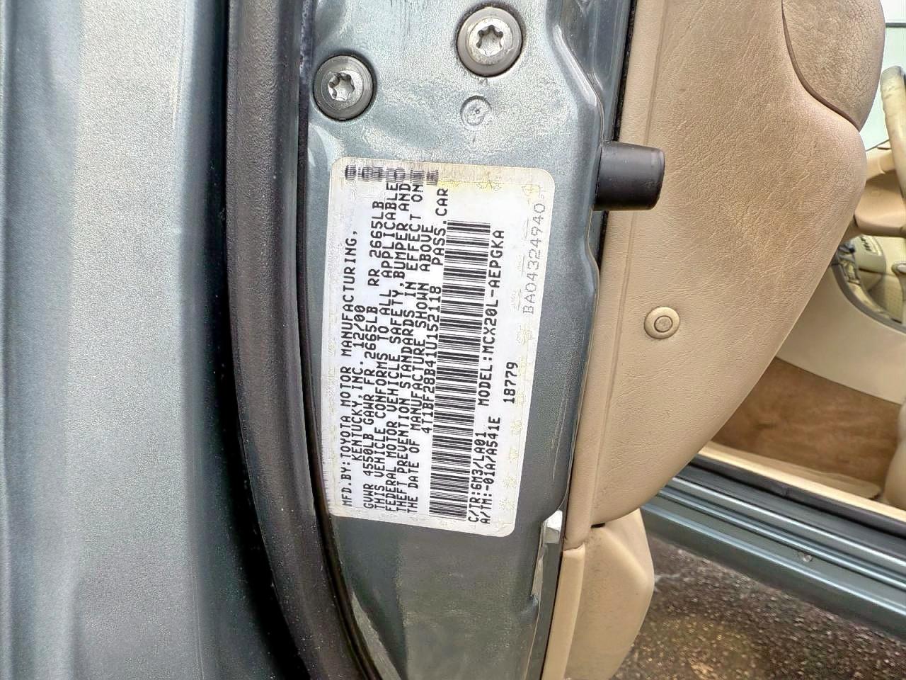 Lot #3279488283 2001 TOYOTA AVALON XL