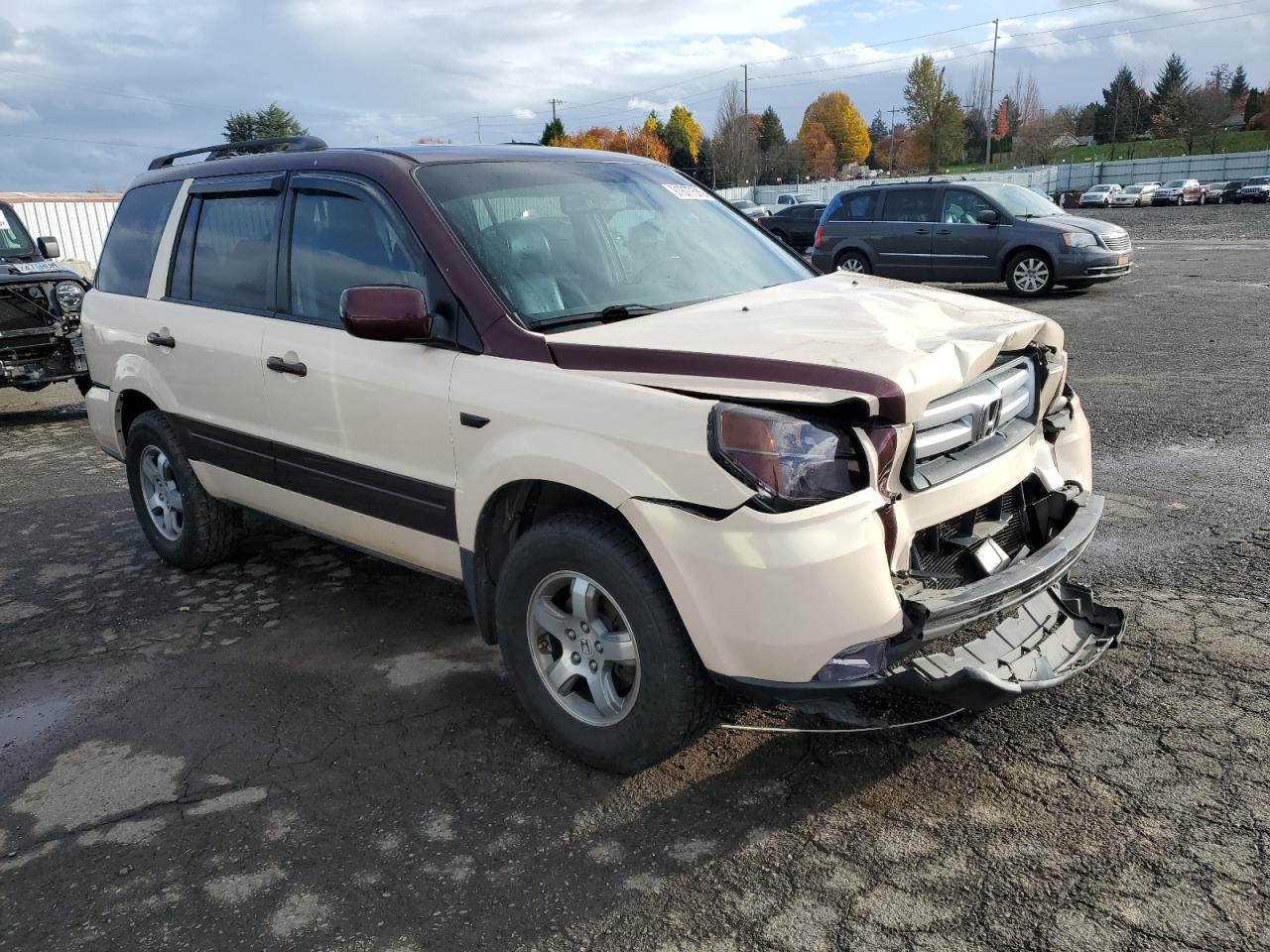 Lot #3292285267 2007 HONDA PILOT EXL