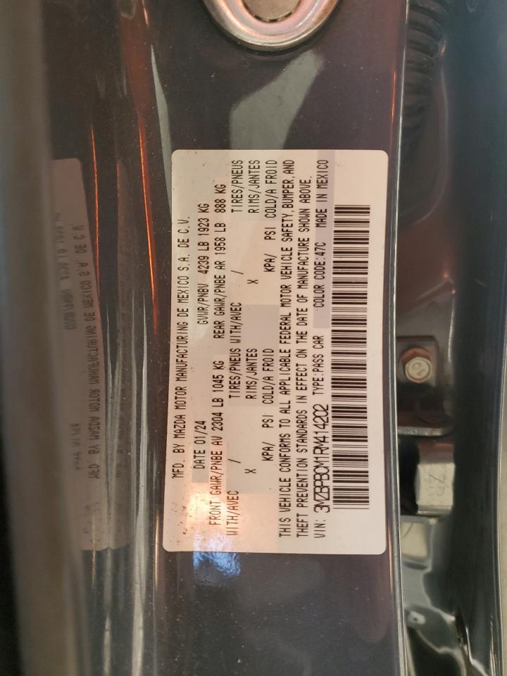 Lot #3304521440 2024 MAZDA 3 PREFERRE