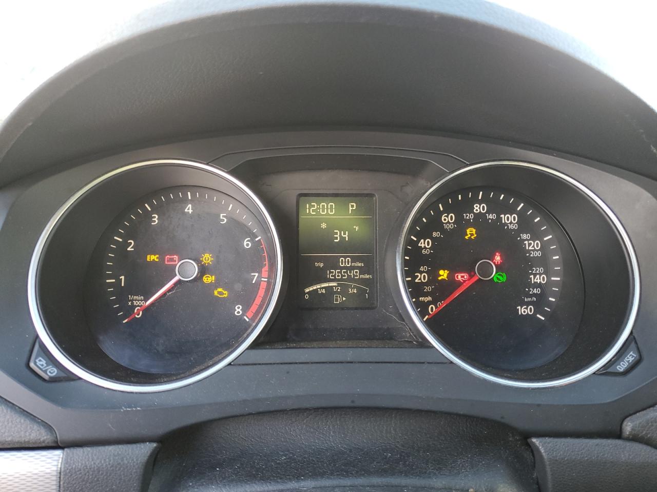 Lot #3291199981 2016 VOLKSWAGEN JETTA SE