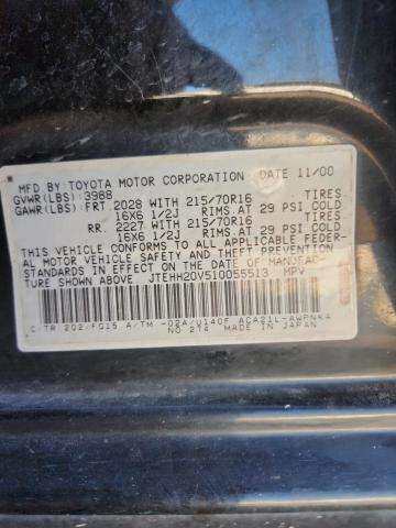 2001 TOYOTA RAV4 #3287999153