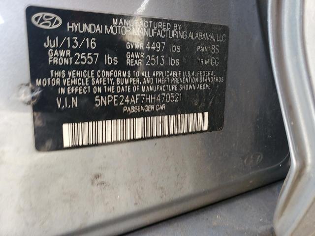 2017 HYUNDAI SONATA SE #3291248961