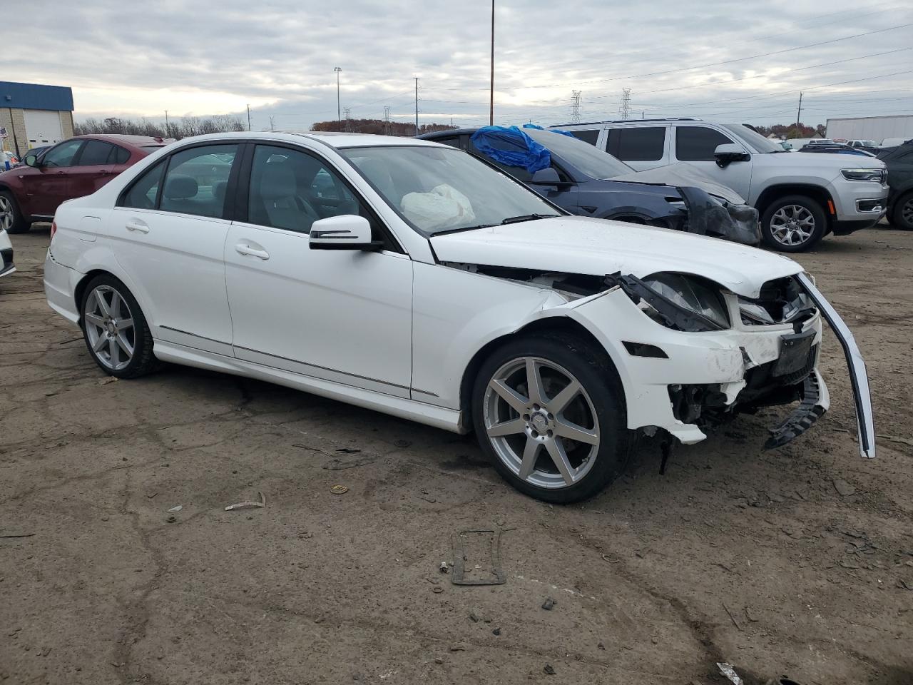 Lot #3316744428 2013 MERCEDES-BENZ C 250