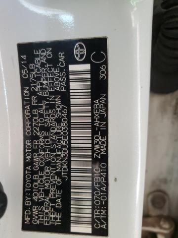 2014 TOYOTA PRIUS #3291187967