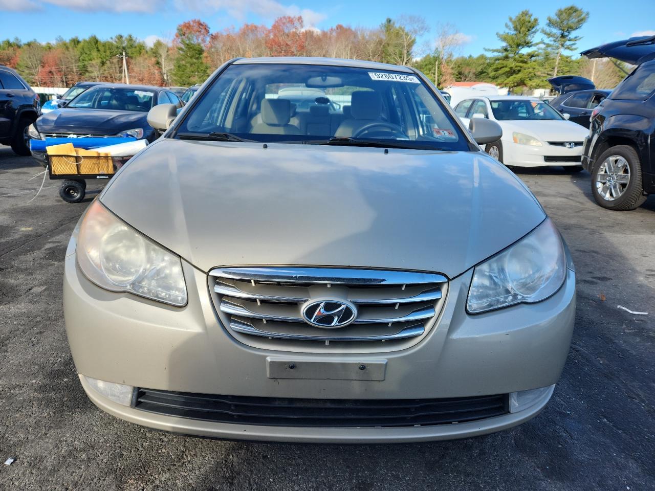 Lot #3315681772 2010 HYUNDAI ELANTRA BL